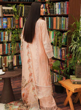 Kahf Premium Luxury Embroidered Lawn 3 Piece Unstitched Suit KHF24L KLE-3A